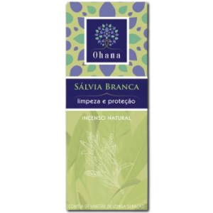 Ohana Incenso Natural - SÁLVIA BRANCA
