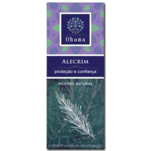 Ohana Incenso Natural - ALECRIM